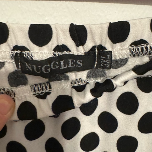 Polka dot tiered skirt 3x - Picture 2 of 2